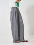 【 予約:2月上旬 】PLAID TUCK EASY PT /Y261-31008